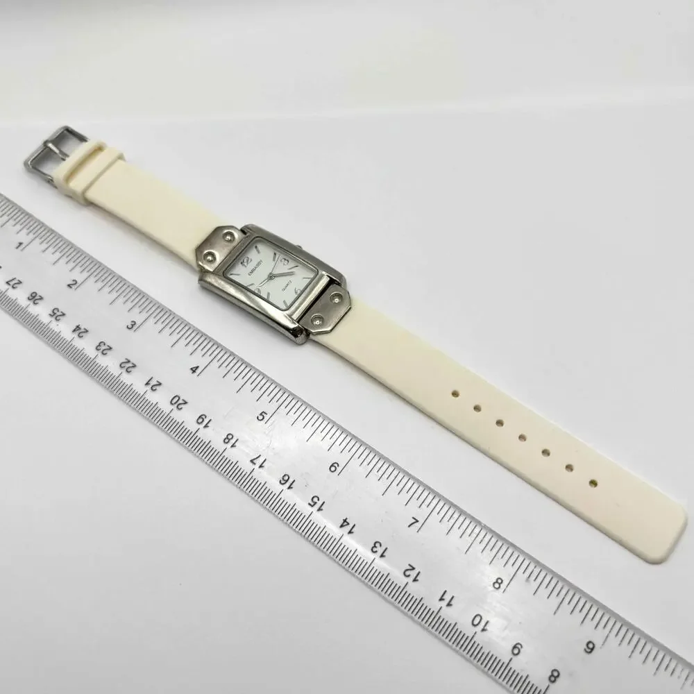 White & Silver Embassy Men's Watch